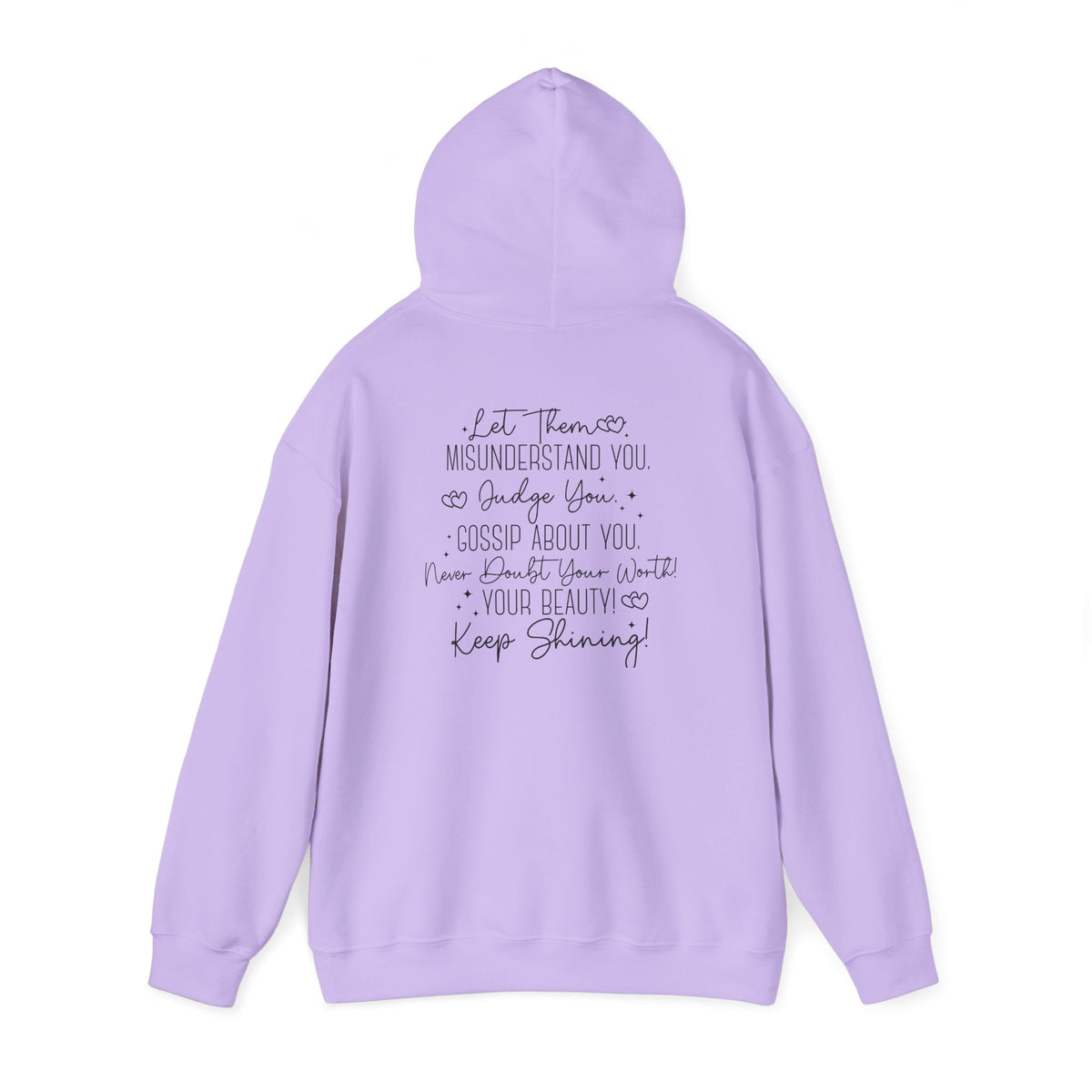 'Let Them' Unisex Hooded Sweatshirt