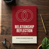 Relationship Reflection PDF mockup — instant download therapist-created relationship guide