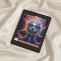 Journal Prompts for Emotional Healing displayed on an e-reader with silk background